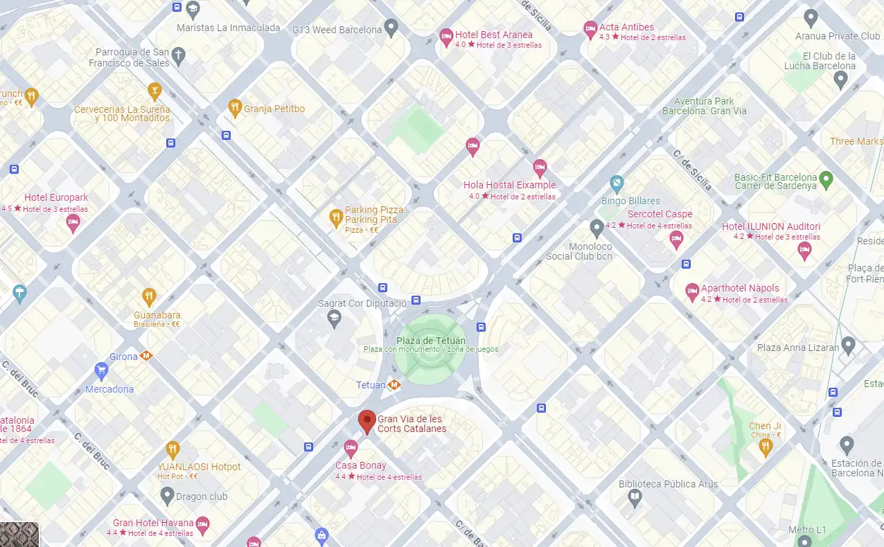 Exterior view of Study for rent in Barcelona  with Heating and Furnished