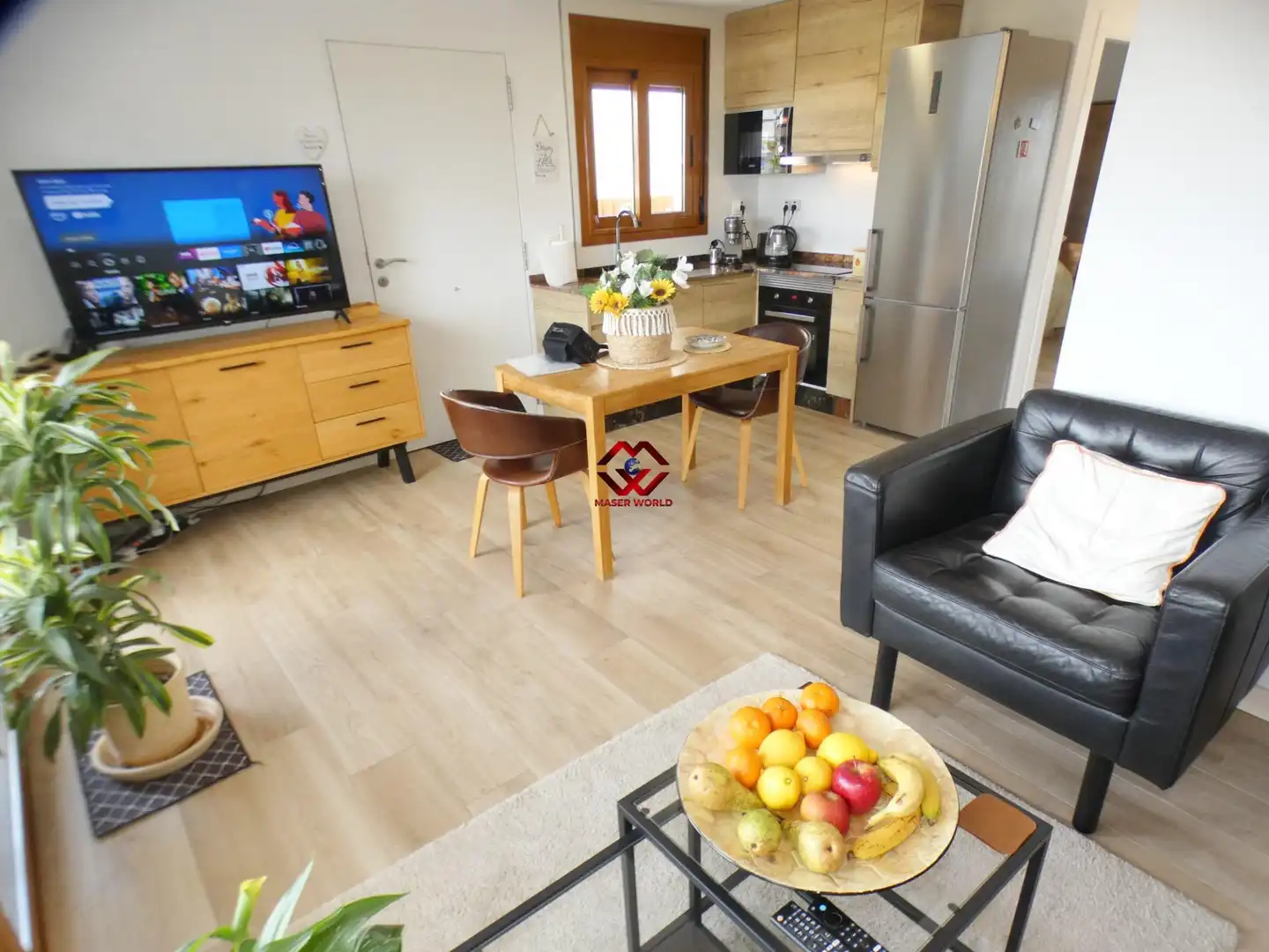 Sala de estar de Casa o chalet en venta en Mazarrón con Aire acondicionado, Calefacción y Terraza