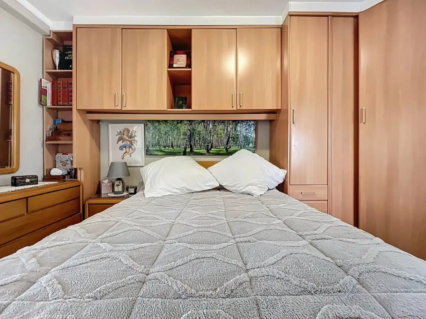 Schlafzimmer von Wohnung zum Verkauf in L'Alfàs del Pi mit Klimaanlage, Privatgarten und Schwimmbad