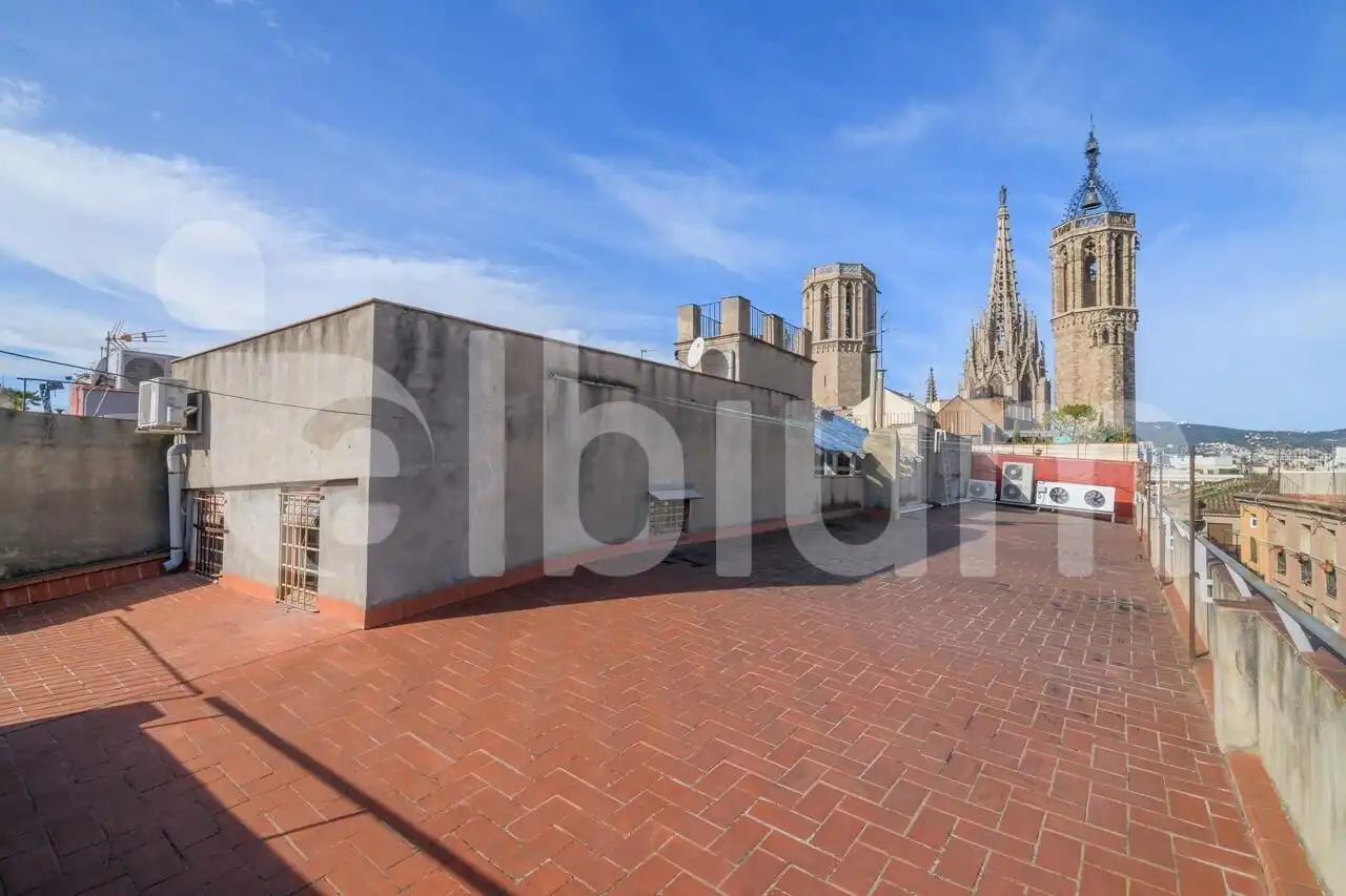 Terrace of Flat for sale in Barcelona  with Air Conditioner, Heating and Alarm