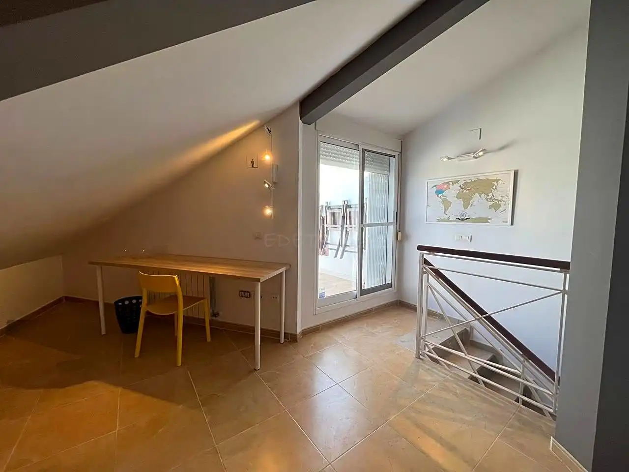 Terrassa de Dúplex per a compartir en Moncada amb Aire condicionat, Jardí privat i Terrassa