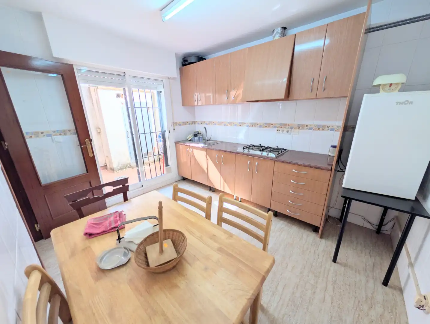 Cocina de Casa adosada en venta en Cartagena con Jardín privado, Terraza y Amueblado