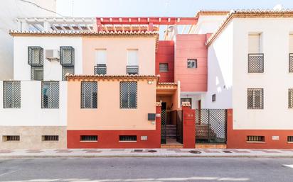 Exterior view of Single-family semi-detached for sale in Maracena  with Air Conditioner