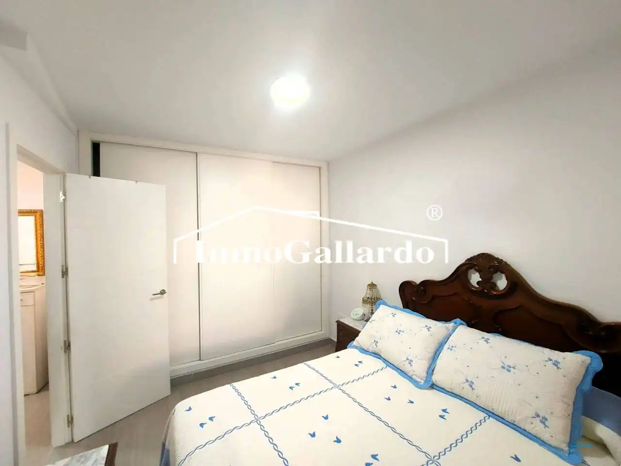 Schlafzimmer von Wohnung zum Verkauf in Rincón de la Victoria mit Klimaanlage, Heizung und Abstellraum