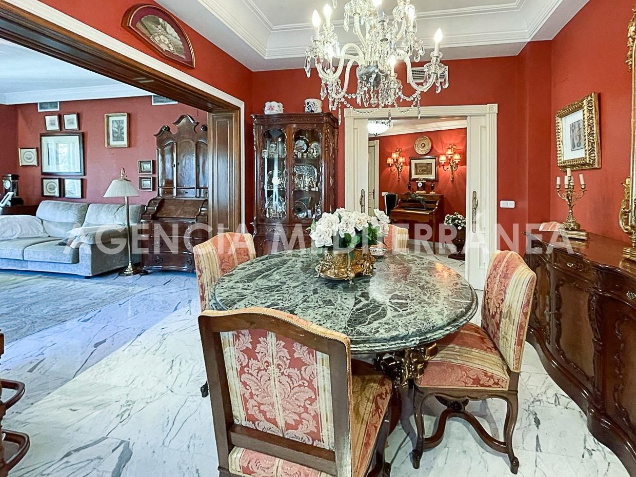 Dining room of Flat for sale in  Valencia Capital  with Air Conditioner, Heating and Storage room