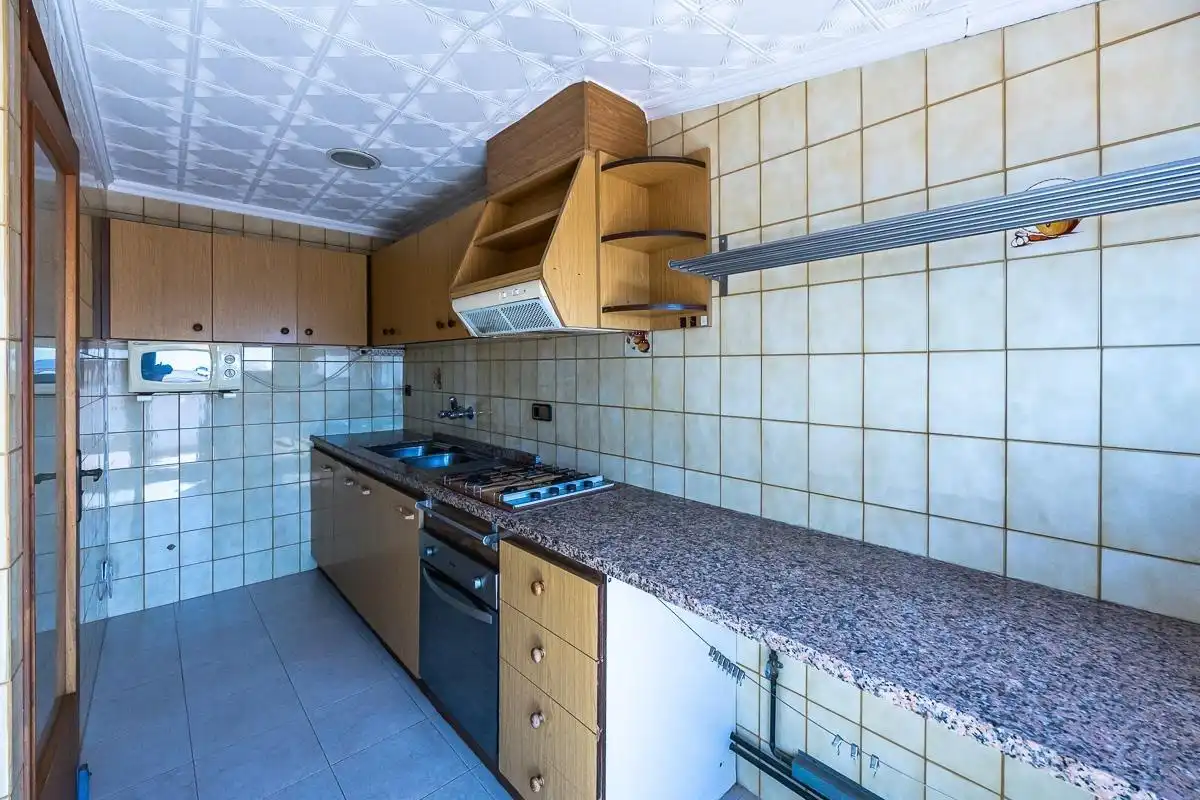 Kitchen of Attic for sale in Sabadell  with Heating and Terrace