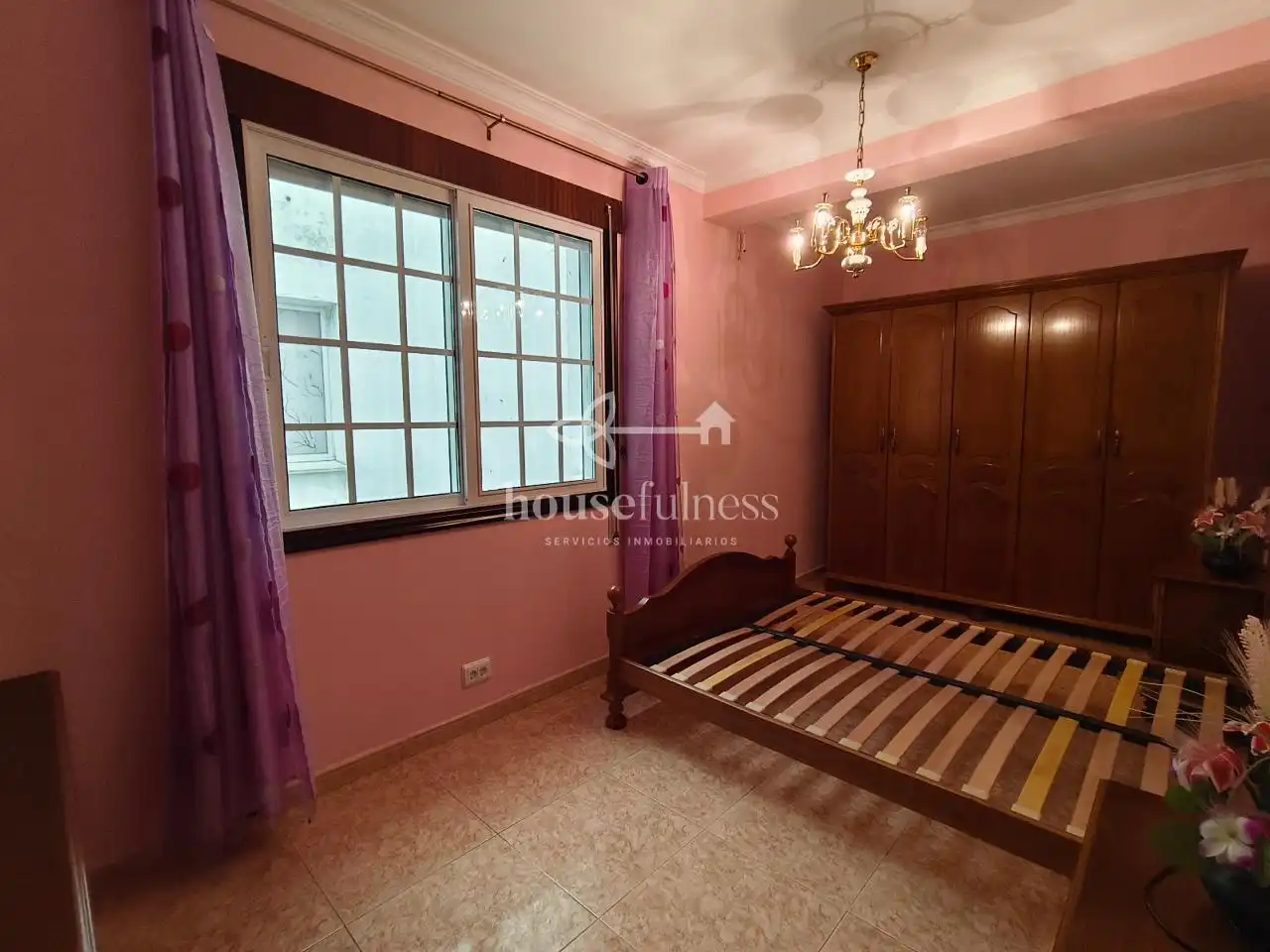 Bedroom of Flat for sale in Narón  with Storage room and Furnished