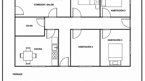 Foto 2 de Casa o chalet en venta en Cristóbal, Salamanca