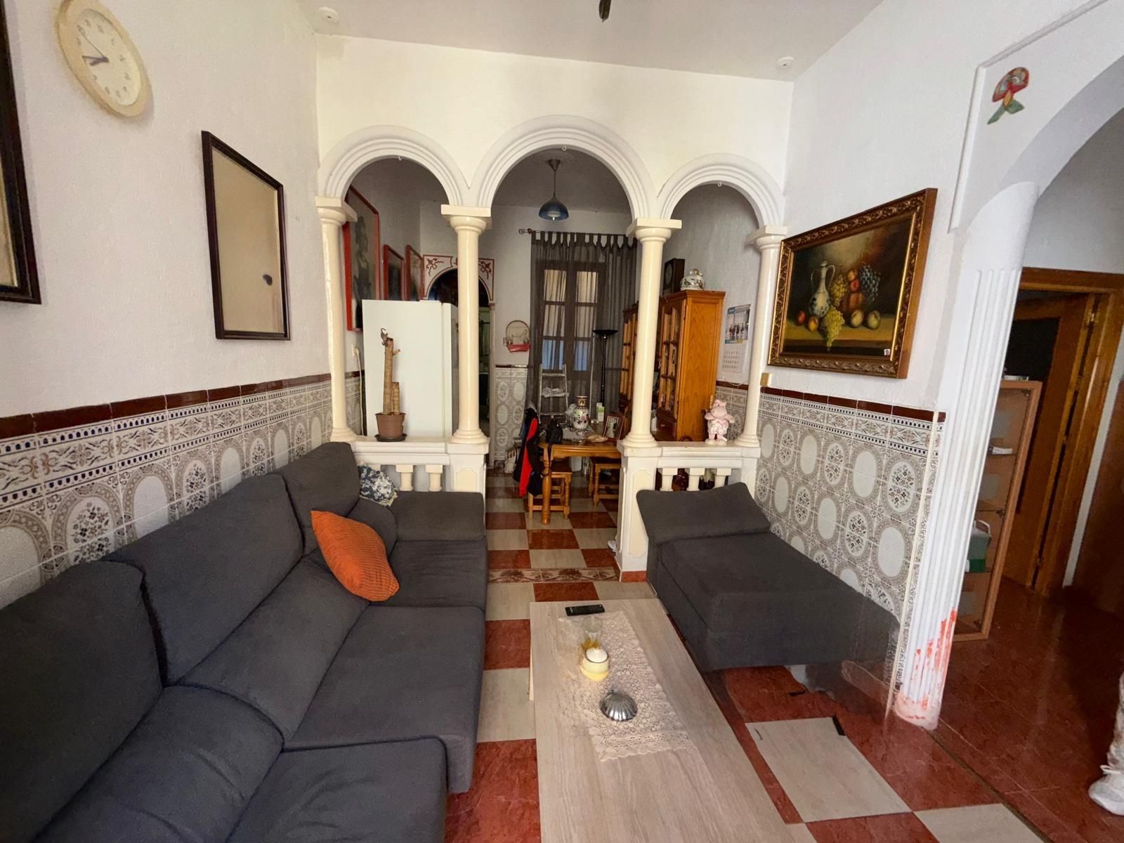Sala d'estar de Casa adosada en venda en  Almería Capital amb Aire condicionat, Calefacció i Terrassa