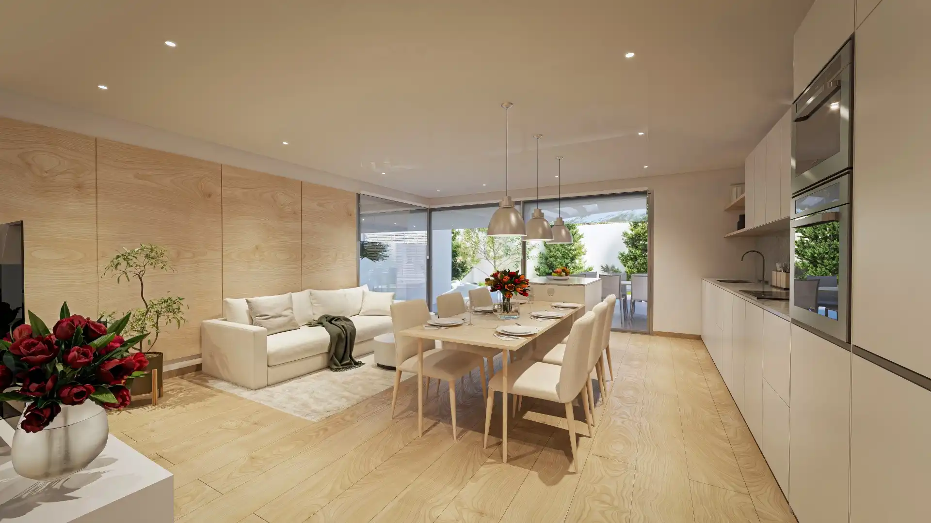 Dining room of Houses for sale in Cambrils  with Air Conditioner, Heating and Private garden