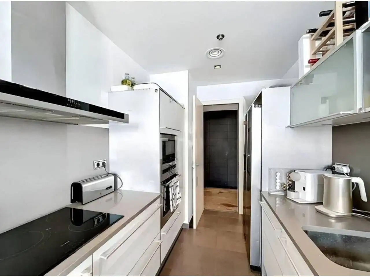 Cuina de Apartament en venda en Barcelona amb Aire condicionat, Traster i Balcó