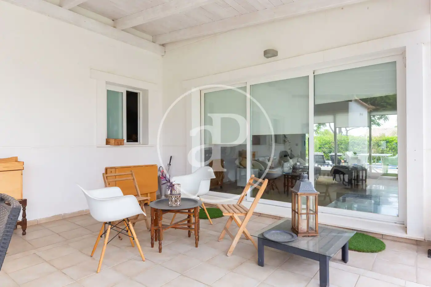 Terrassa de Casa o xalet en venda en Bétera amb Aire condicionat, Calefacció i Jardí privat