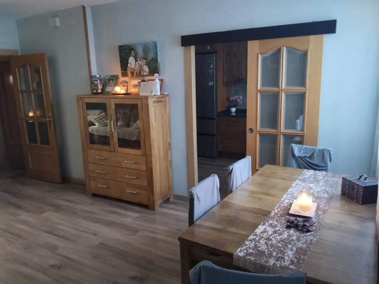 Dining room of Detached homes for sale in Manresa  with Air Conditioner, Heating and Parquet flooring