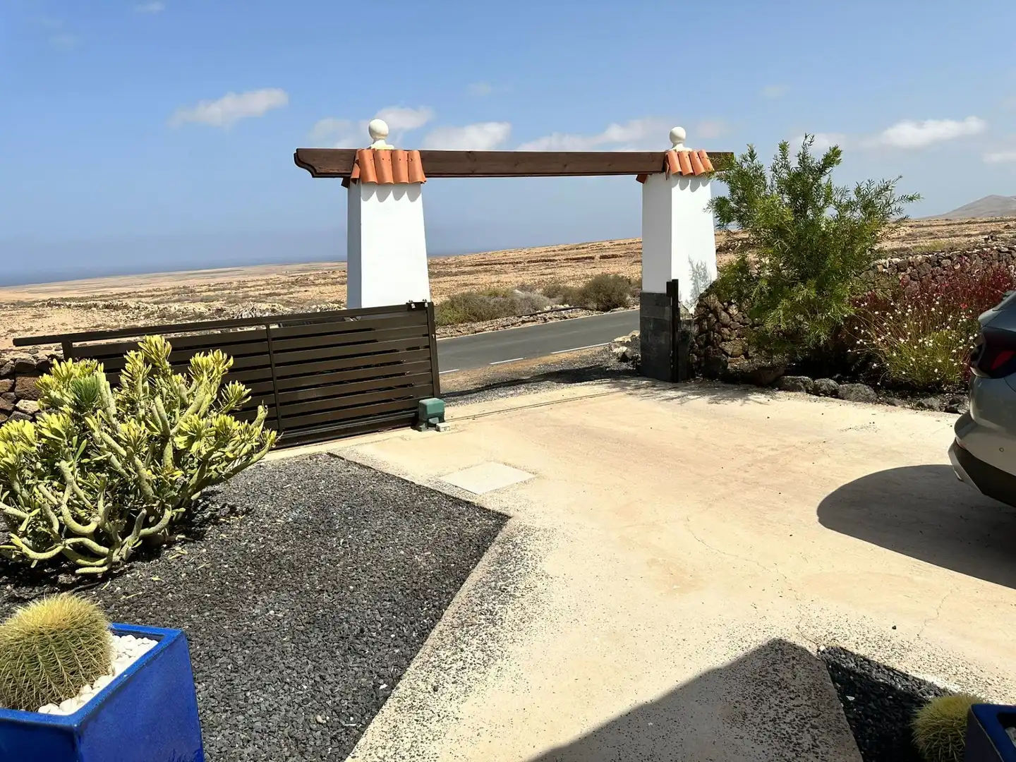 Exterior view of Houses for sale in La Oliva  with Air Conditioner, Private garden and Terrace