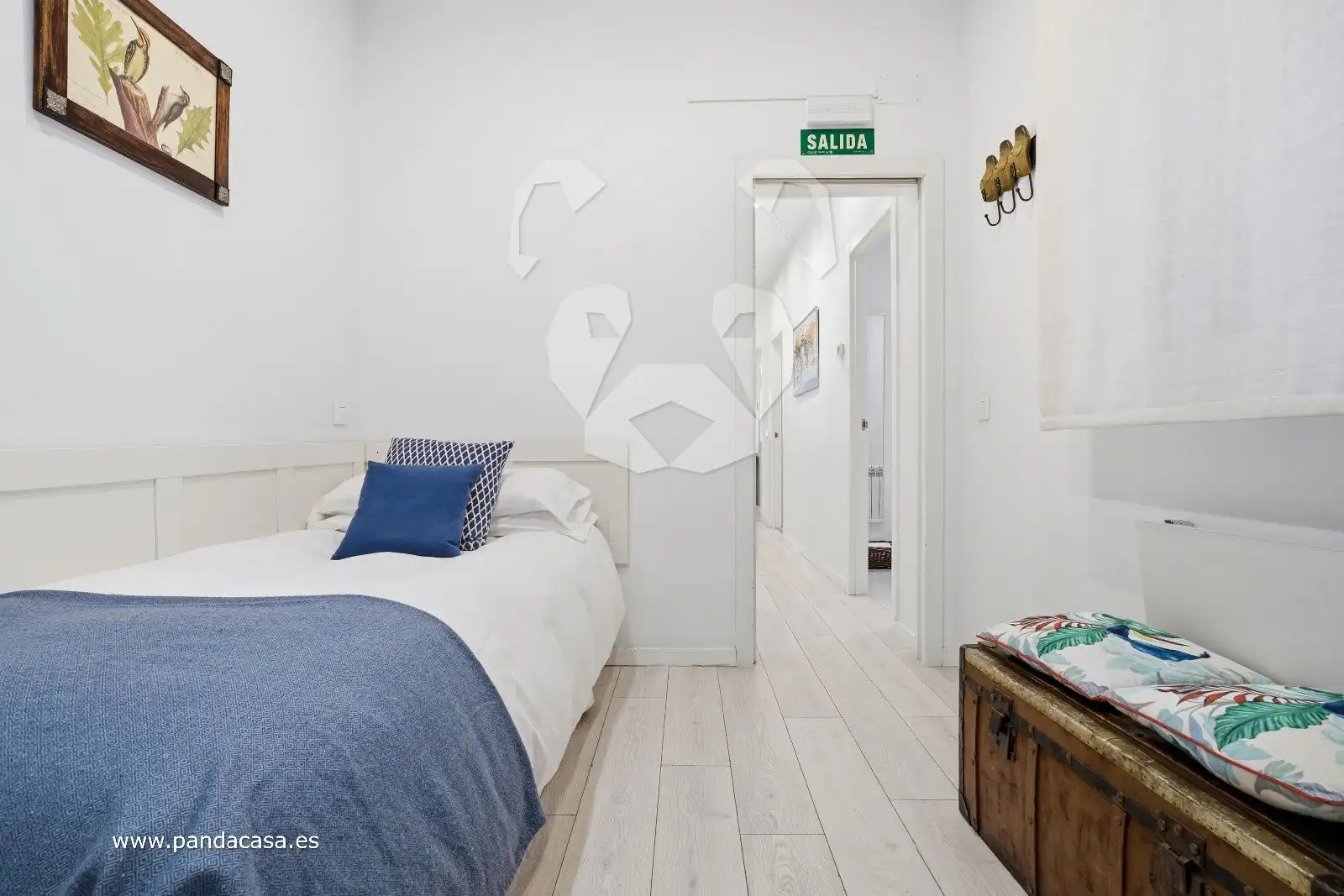 Schlafzimmer von Wohnung zum Verkauf in Madrid mit Klimaanlage, Heizung und Parkett