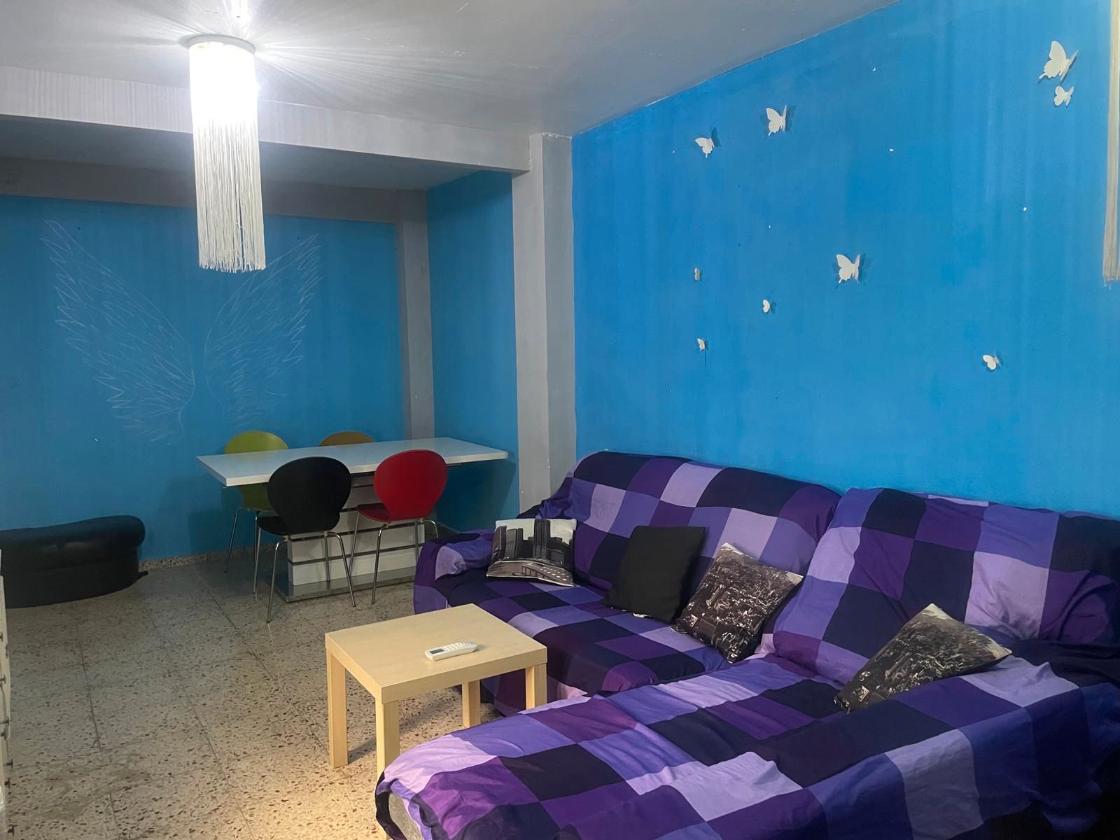 Living room of Flat to rent in San Vicente del Raspeig / Sant Vicent del Raspeig  with Air Conditioner, Furnished and Oven