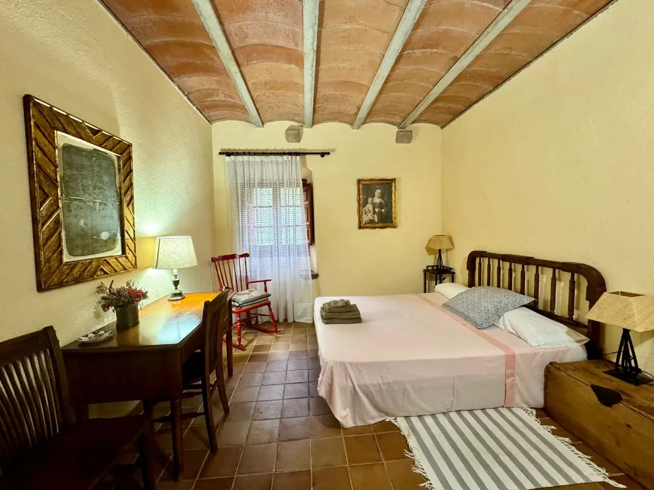 Bedroom of Country homes for sale in Anglès  with Private garden, Terrace and Swimming Pool