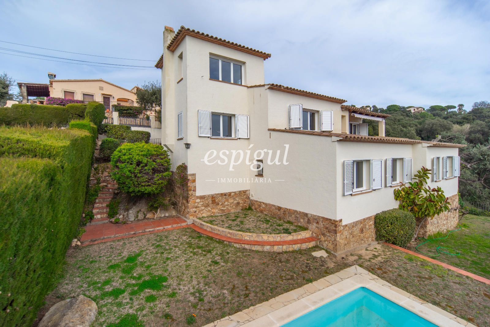 Vista exterior de Casa o xalet en venda en Castell-Platja d'Aro amb Calefacció, Terrassa i Traster