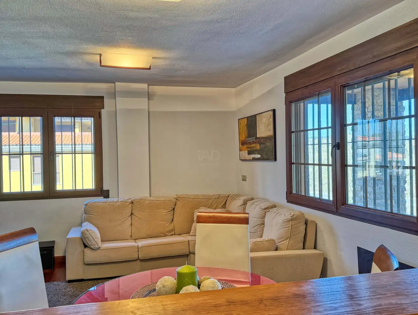 Living room of Flat for sale in Alcalá de la Selva  with Heating