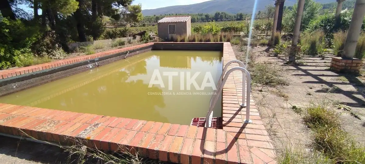 Piscina de Finca rústica en venta en Ontinyent con Jardín privado, Terraza y Trastero