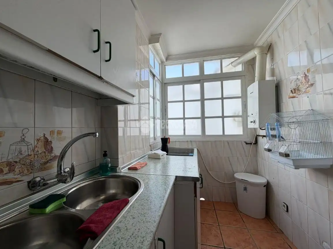 Küche von Wohnung zum Verkauf in Málaga mit Heizung, Terrasse und Möbliert