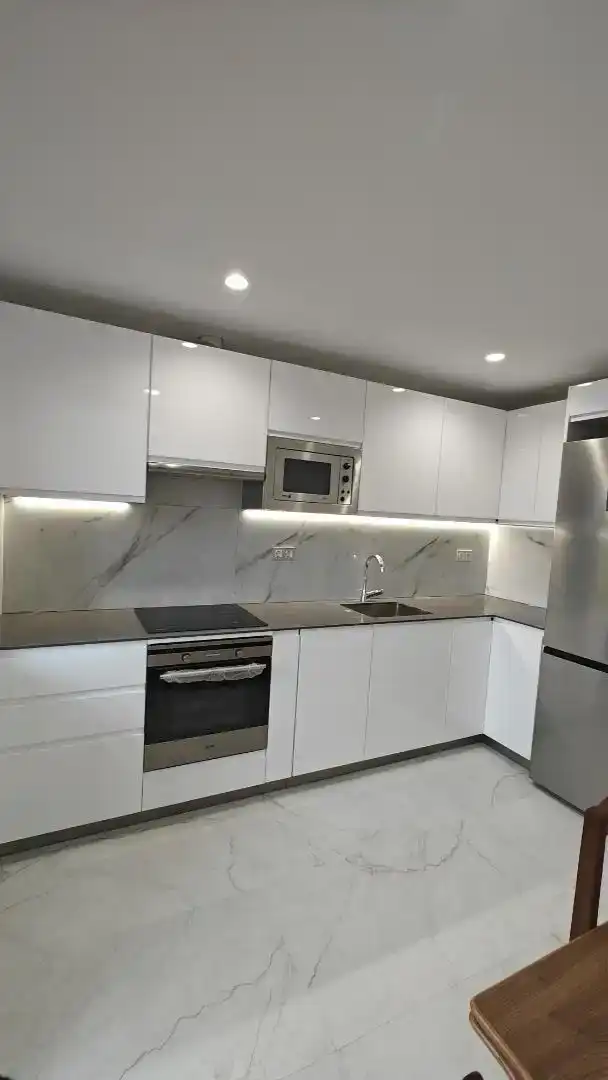 Cocina de Piso para compartir en Getxo  con Parquet, Amueblado y Horno