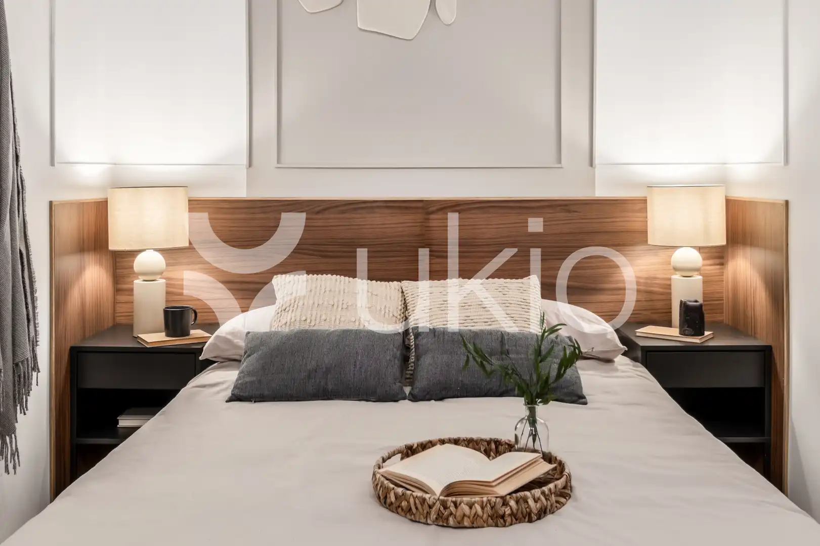 Habitación de Apartamento de alquiler en Madrid con Aire acondicionado, Calefacción y Amueblado