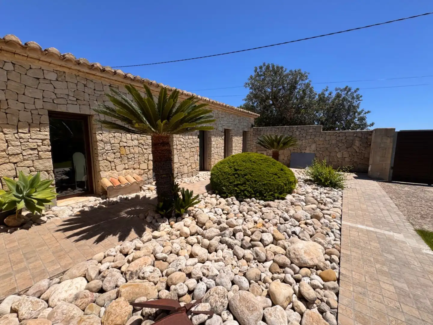 Vista exterior de Finca rústica en venta en Benissa con Aire acondicionado, Calefacción y Jardín privado