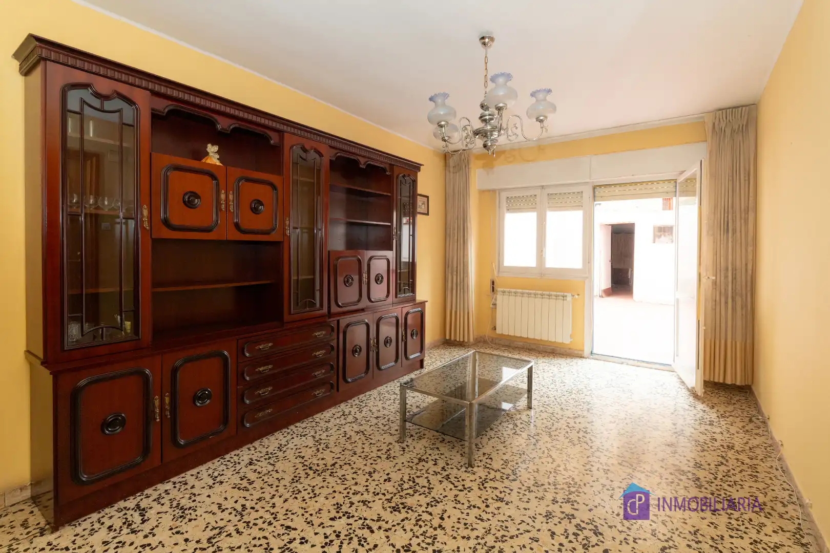 Sala de estar de Piso en venta en Zaragoza con Calefacción y Terraza