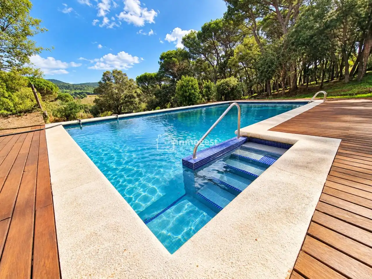 Piscina de Casa o xalet en venda en Cassà de la Selva amb Calefacció, Jardí privat i Terrassa