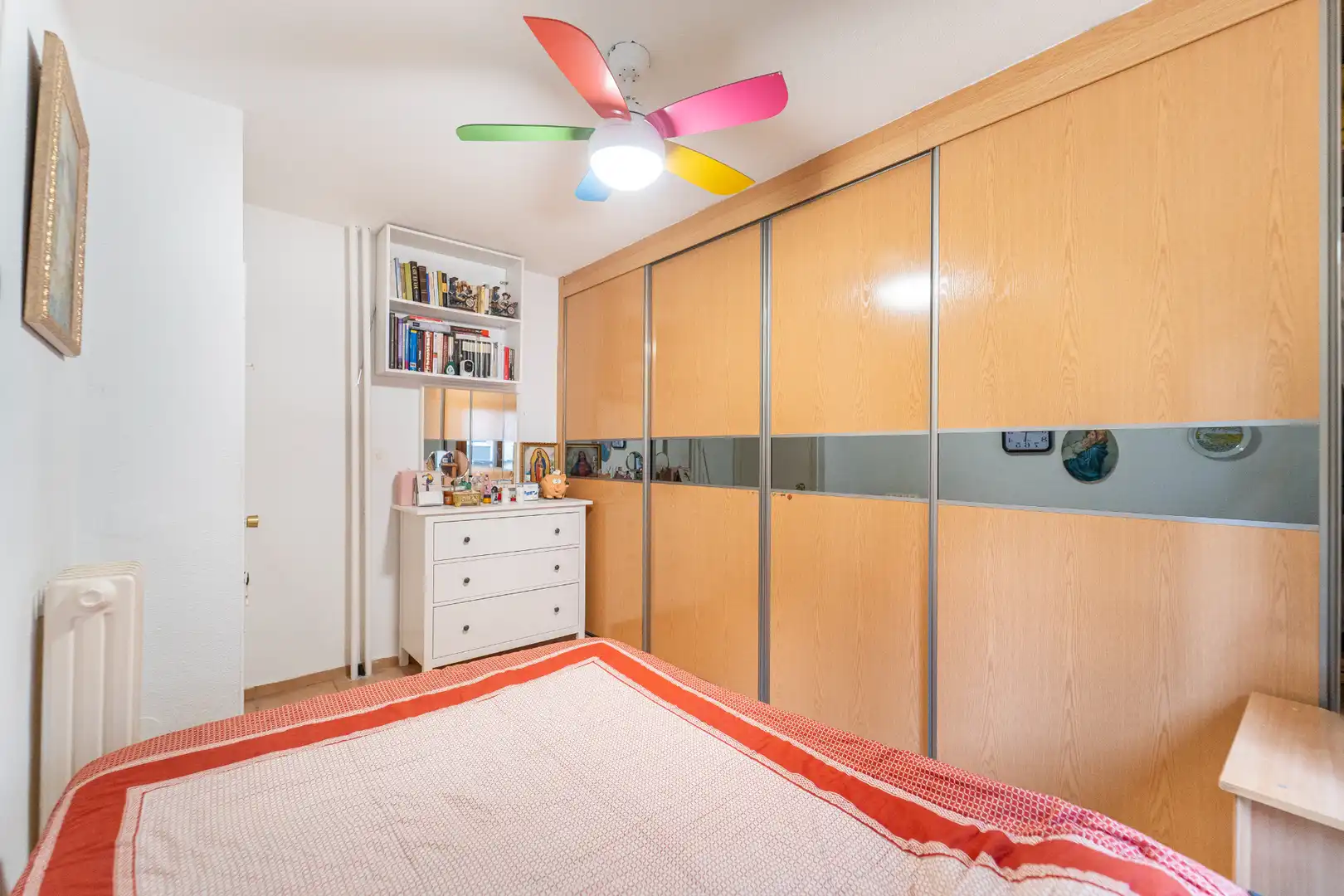 Bedroom of Flat for sale in Móstoles  with Heating, Terrace and Oven