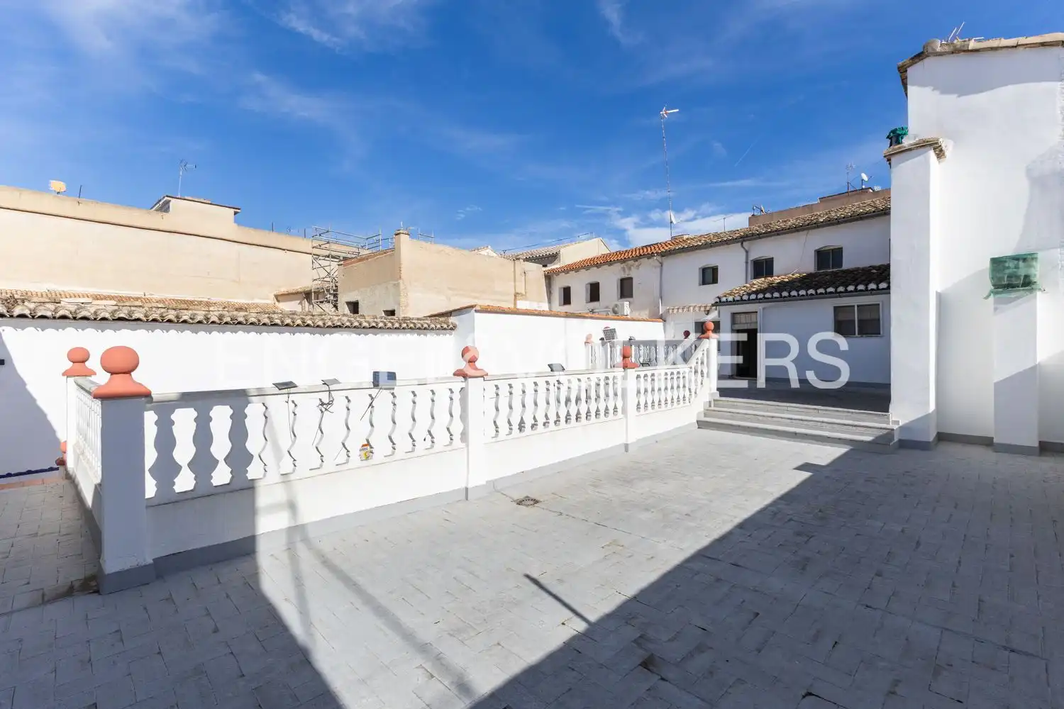 Exterior view of Houses for sale in Villanueva de Castellón  with Heating and Private garden