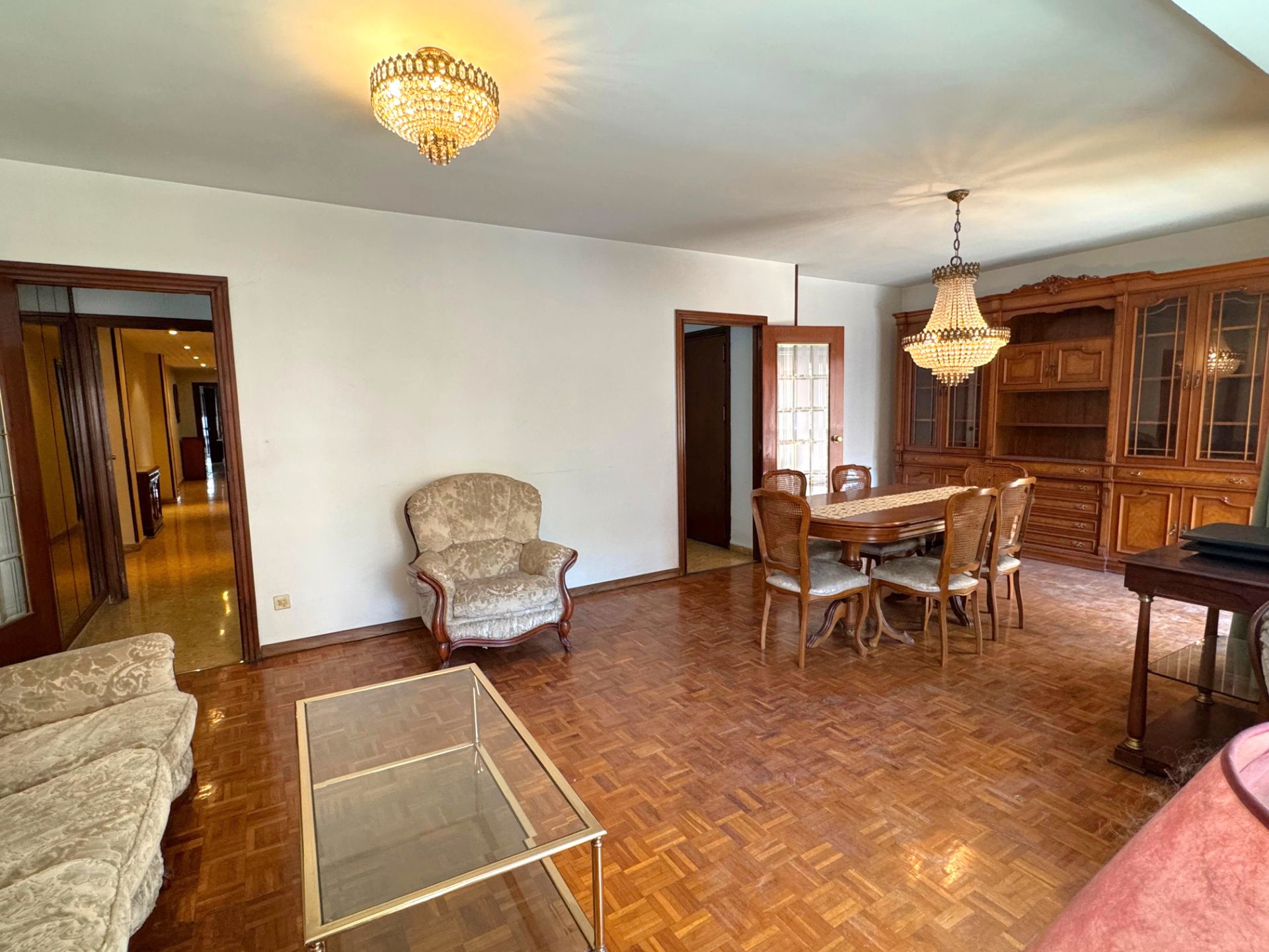 Living room of Flat for sale in  Valencia Capital  with Balcony