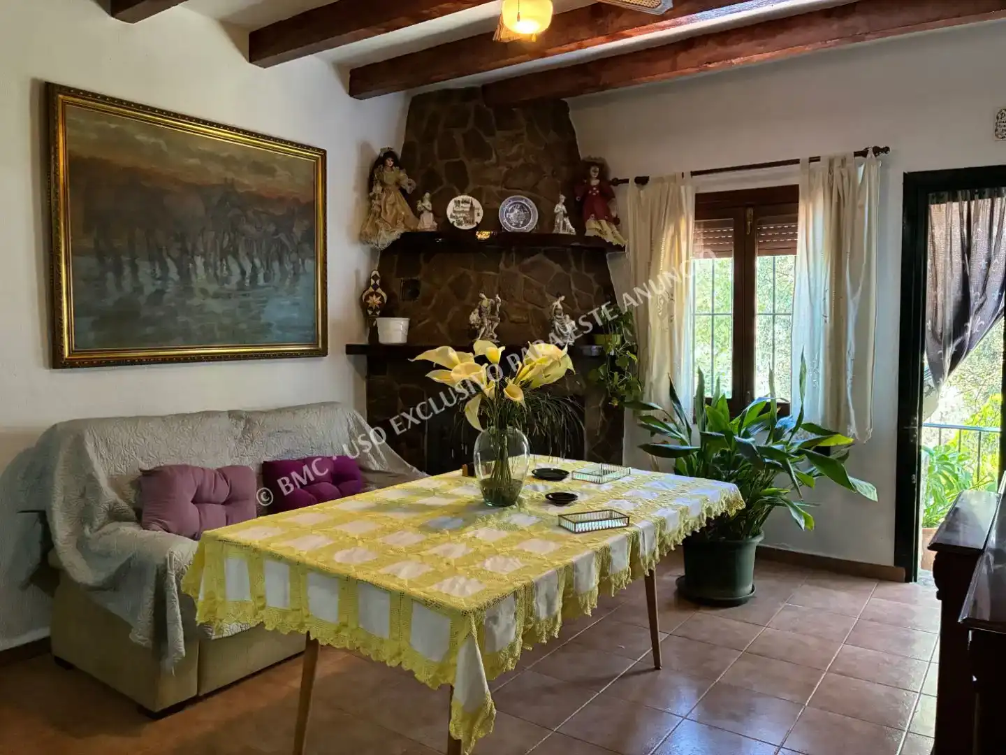 Esszimmer von Country house zum Verkauf in Colmenar mit Schwimmbad und Balkon
