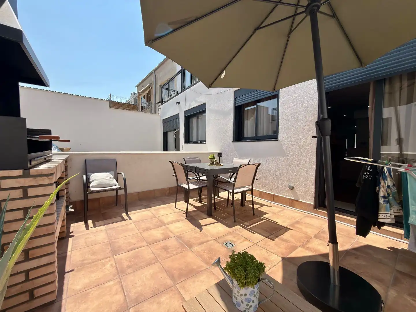 Terraza de Casa o chalet en venta en Santa Margarida I Els Monjos con Aire acondicionado, Jardín privado y Terraza