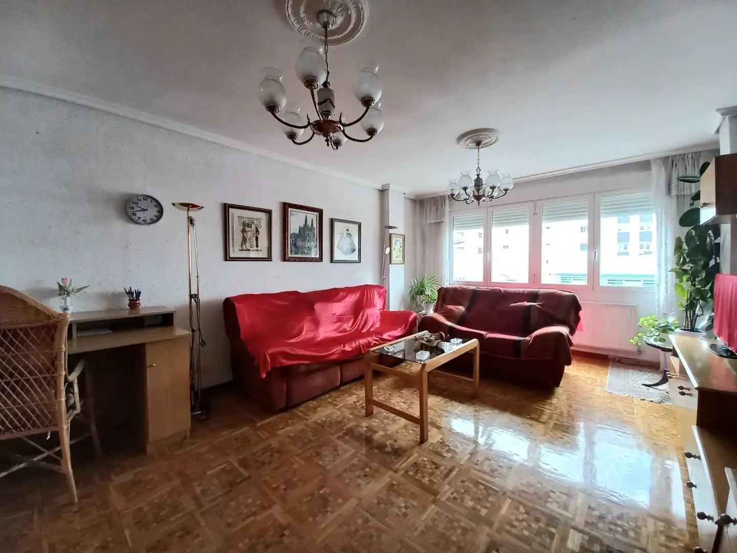 Living room of Flat for sale in Burgos  with Heating and Storage room