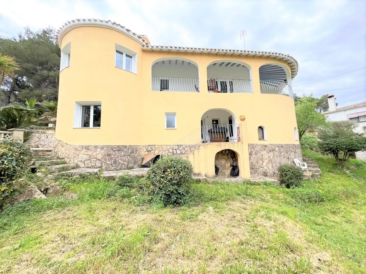 Exterior view of Houses for sale in Jávea / Xàbia  with Air Conditioner, Private garden and Terrace