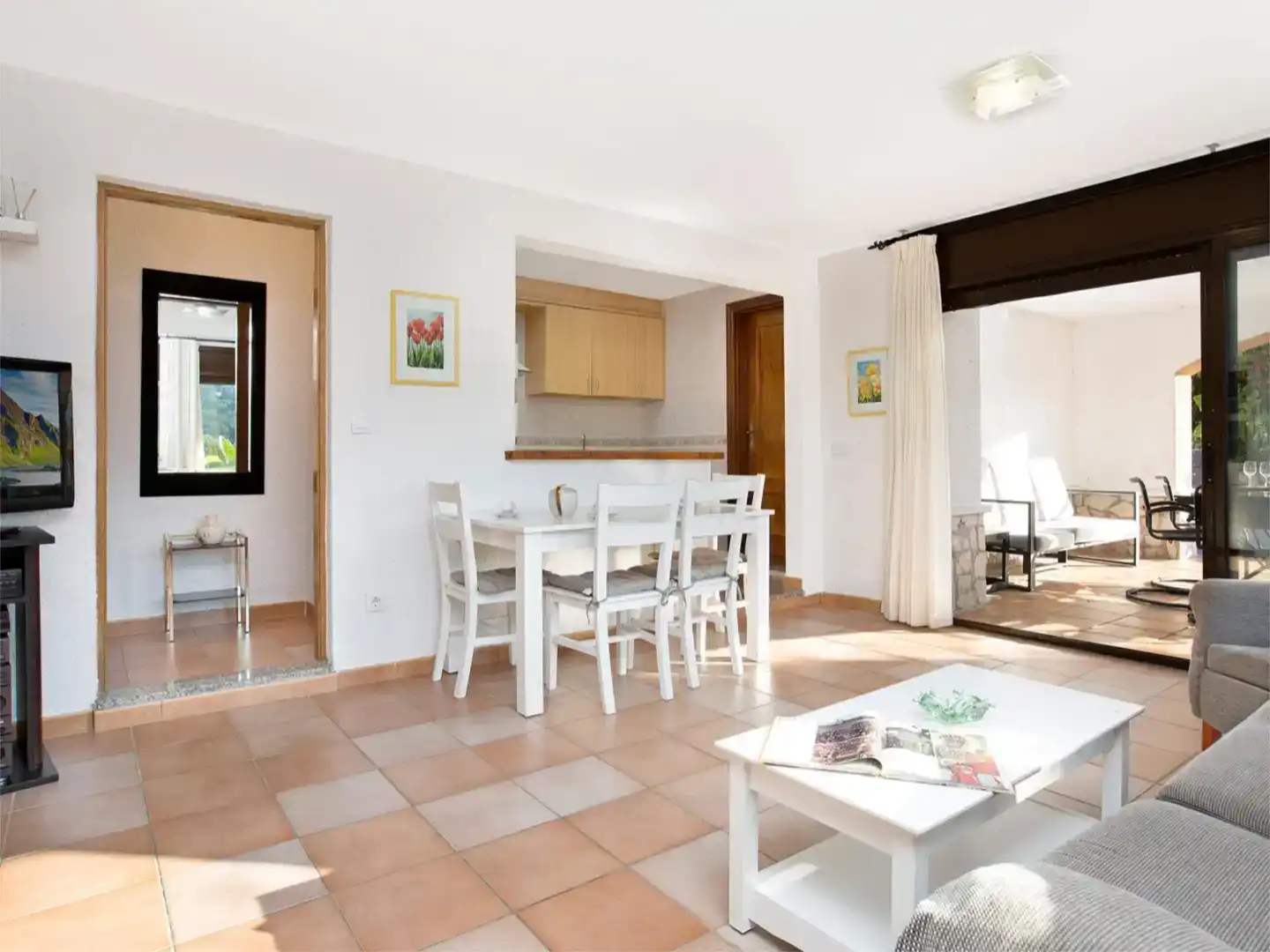 Comedor de Casa o chalet en venta en Lloret de Mar con Jardín privado, Piscina y Amueblado