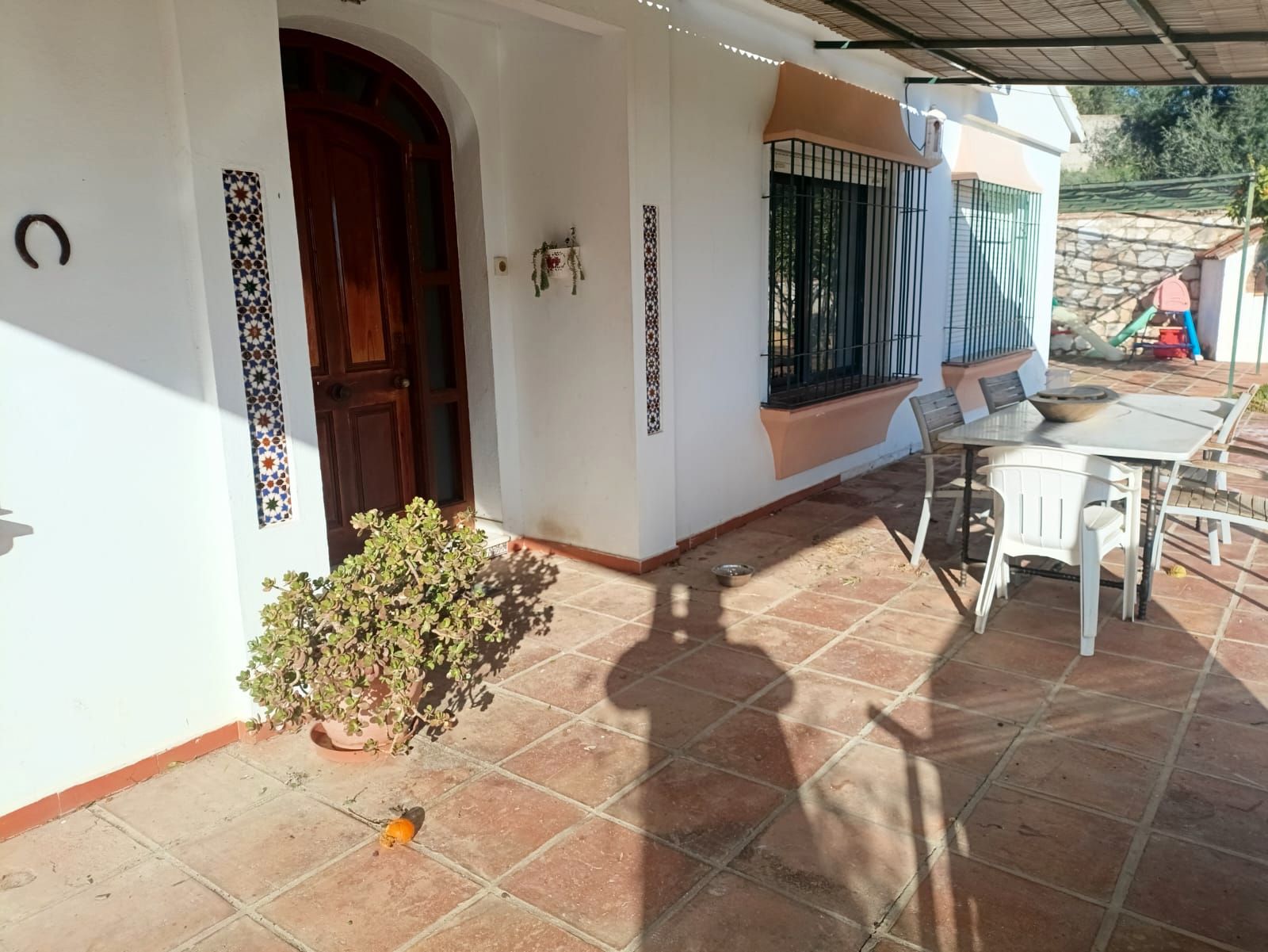 Terrace of Single-family semi-detached for rent in Mijas  with Private garden, Swimming Pool and Furnished