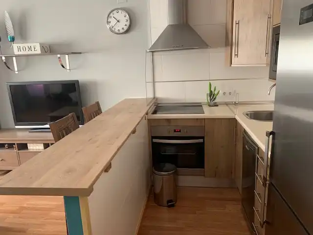 Cocina de Piso de alquiler en Puertollano con Aire acondicionado, Calefacción y Terraza