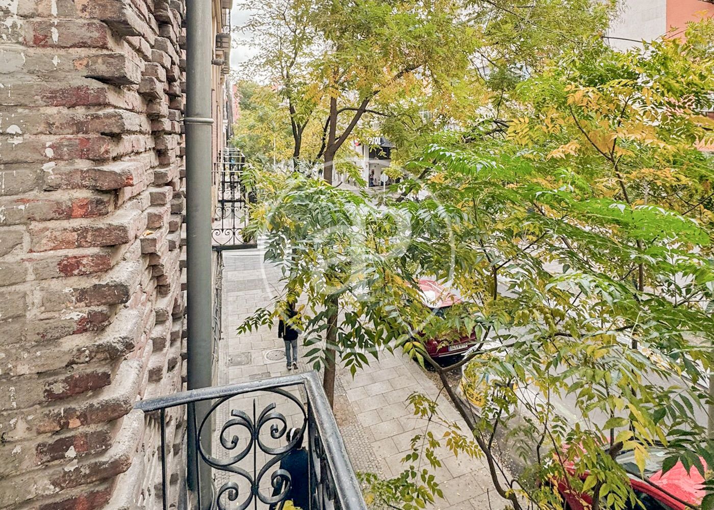Terraza de Piso de alquiler en  Madrid Capital con Aire acondicionado, Calefacción y Amueblado