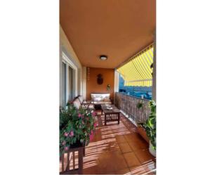 Balcony of Single-family semi-detached for sale in Sanxenxo  with Heating, Private garden and Furnished