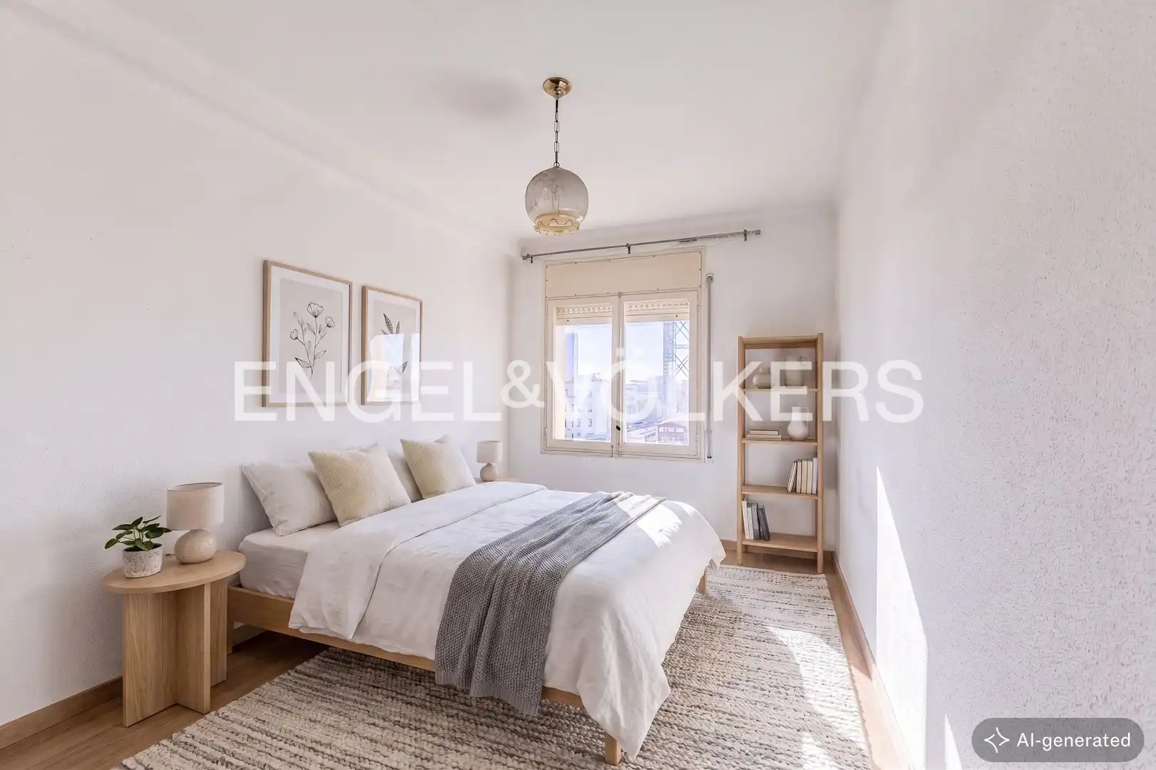 Schlafzimmer von Wohnung zum Verkauf in Barcelona mit Heizung