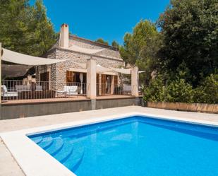 Jardí de Casa o xalet de lloguer en Son Servera amb Aire condicionat, Terrassa i Piscina