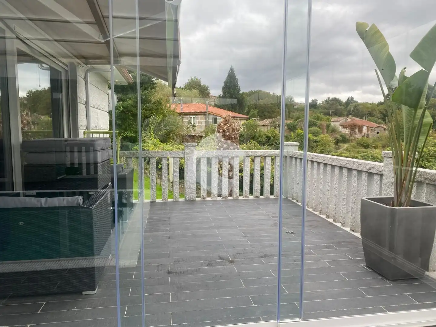 Terraza de Casa o chalet en venta en Xunqueira de Ambía con Calefacción, Jardín privado y Terraza