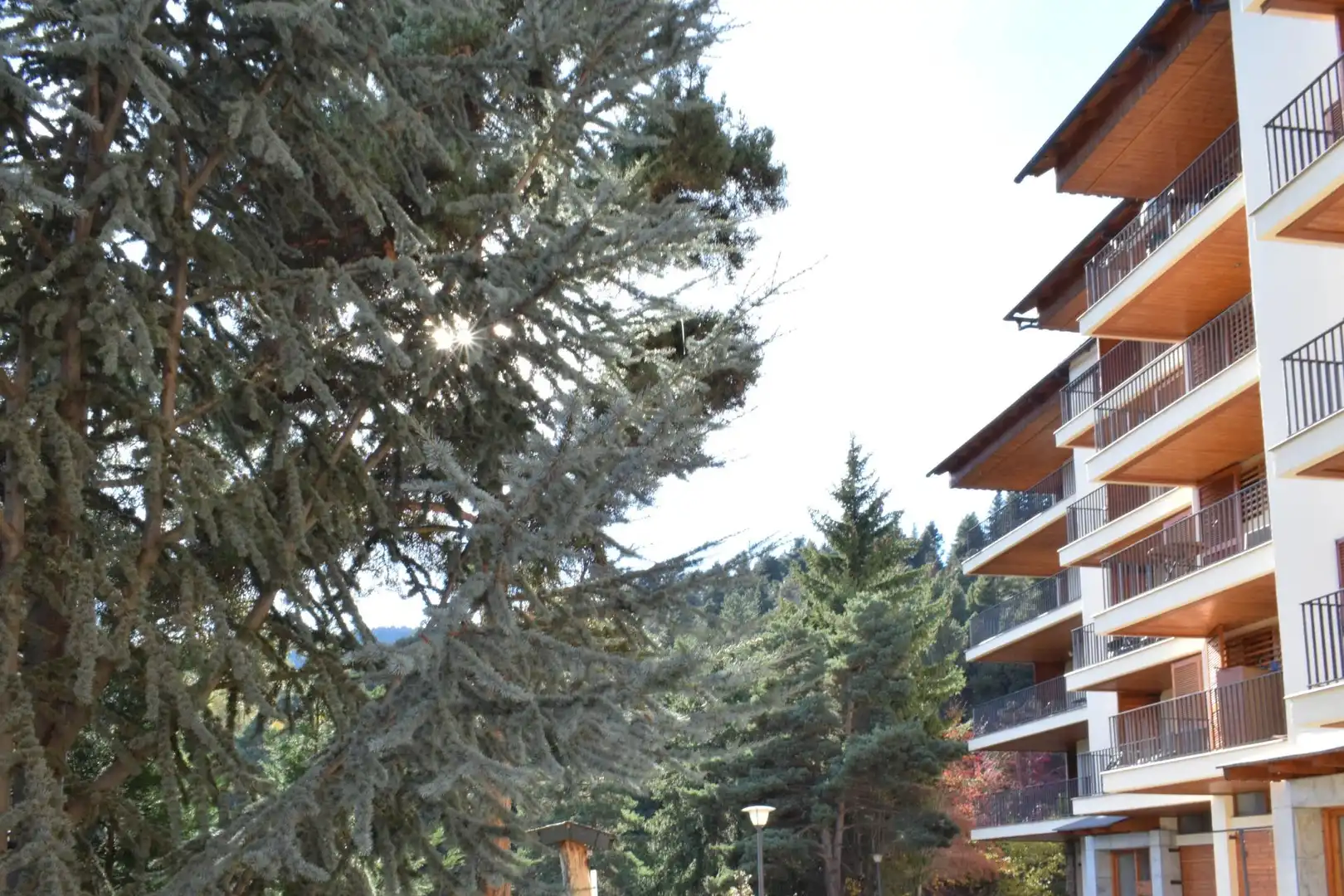 Vista exterior de Apartamento en venta en Alp con Aire acondicionado, Calefacción y Terraza