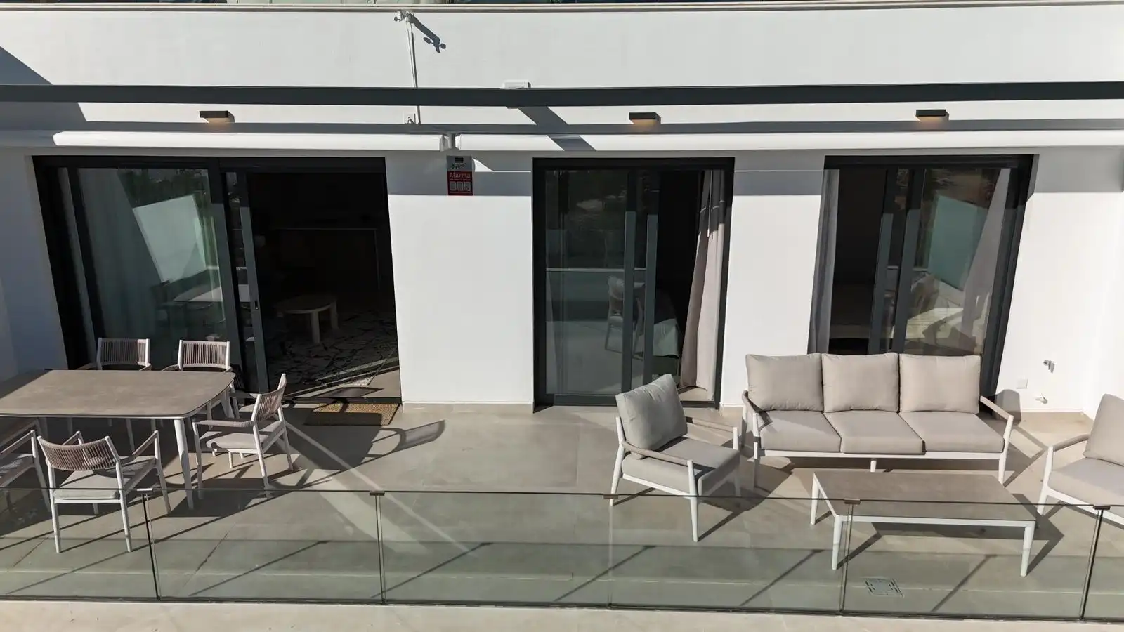 Terrace of Flat for sale in Finestrat  with Air Conditioner, Heating and Private garden