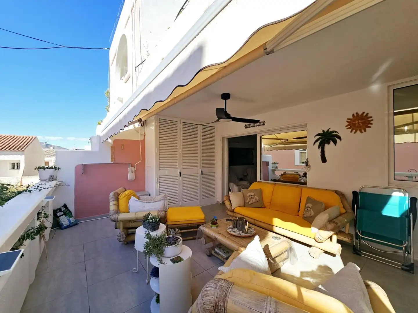 Terrassa de Apartament en venda en Mazarrón amb Jardí privat, Terrassa i Piscina comunitària