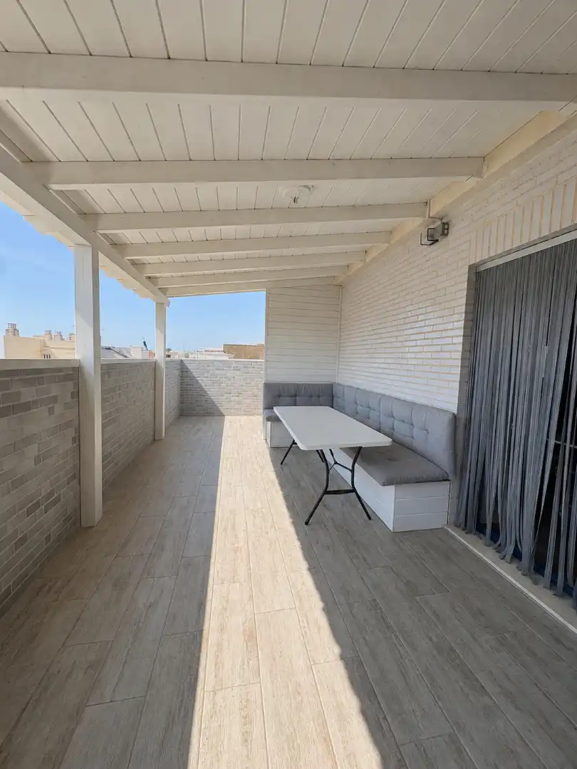 Terrasse von Dachboden zum Verkauf in Moncofa mit Heizung, Terrasse und Abstellraum