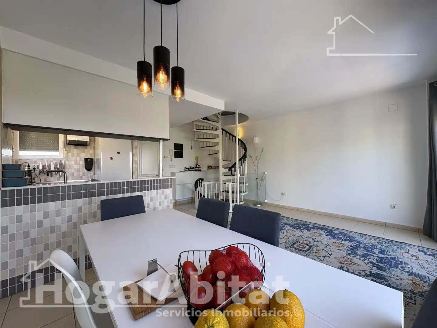 Comedor de Casa o chalet en venta en Almiserà con Aire acondicionado, Calefacción y Terraza